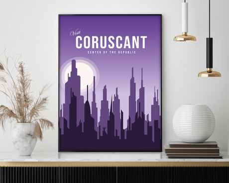 Coruscant Poster