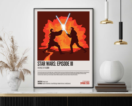 star wars revenge of the sith poster