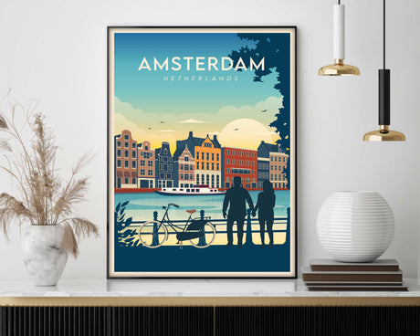 Amsterdam, Netherlands Poster