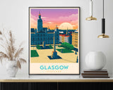 Glasgow, Scotland Poster