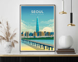 Seoul, South Korea Poster