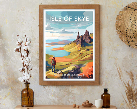 Old Man of Storr, Isle of Skye Poster