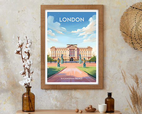 Buckingham Palace, London Poster