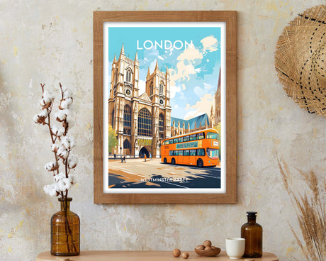 Westminster Abbey, London Poster