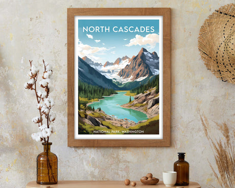 North Cascades, Washington Poster