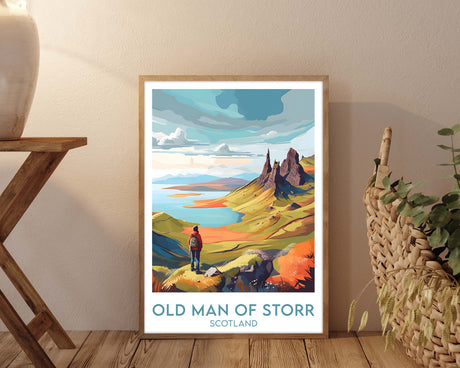 Old Man of Storr, Scotland Poster