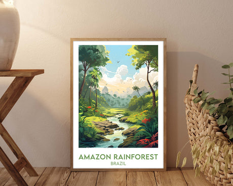 Amazon Rainforest, Brazil Poster
