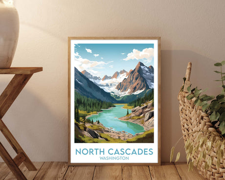North Cascades, Washington Poster