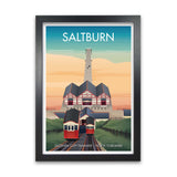 Saltburn Cliff Tramway Poster