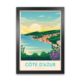 Cote D'Azur, France Poster
