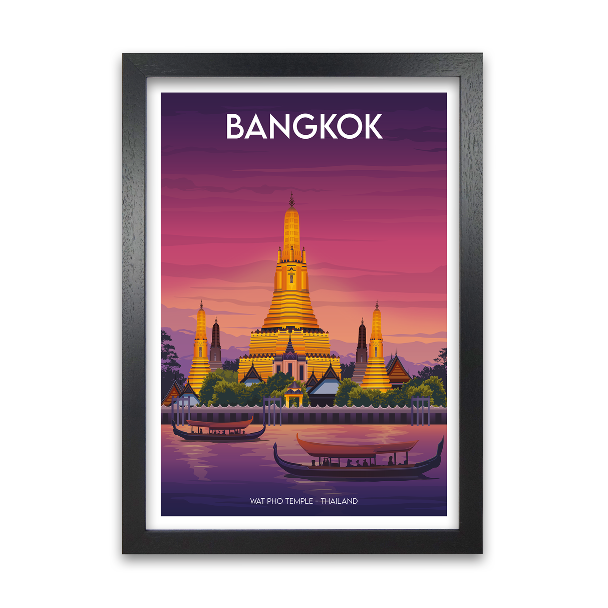 Bangkok, Thailand Poster
