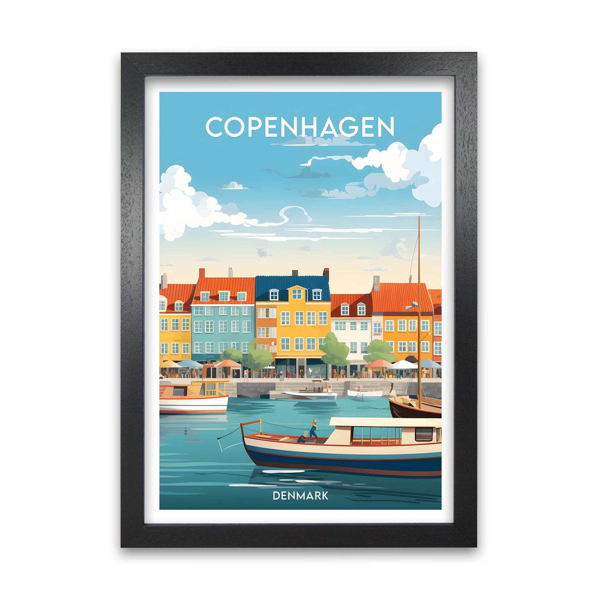 Copenhagen, Denmark Poster