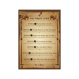 Sea of Thieves Pirate Code Poster