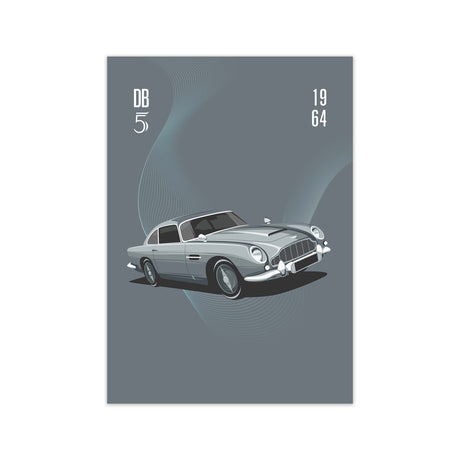 Aston Martin DB5 Poster