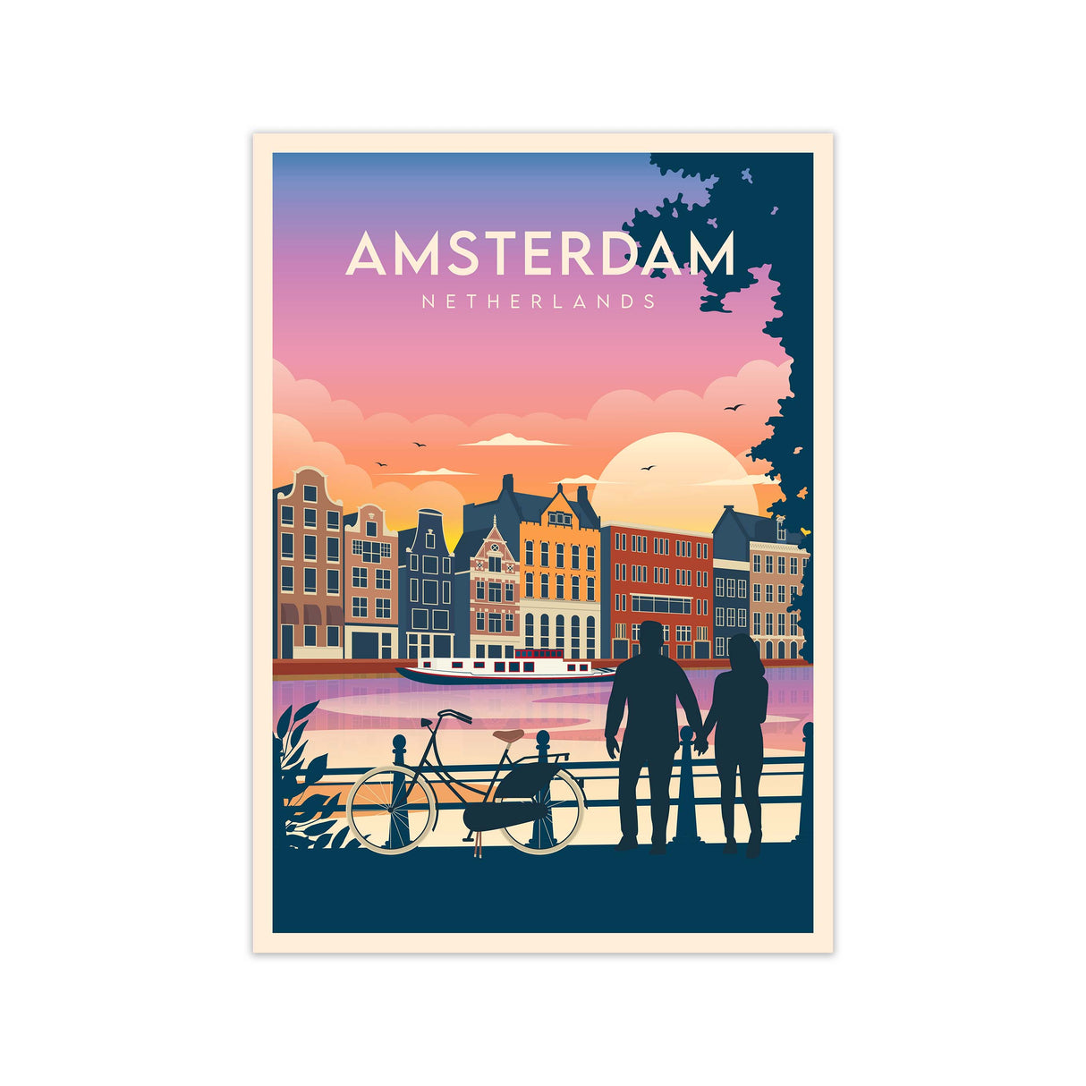 Amsterdam, Netherlands Poster