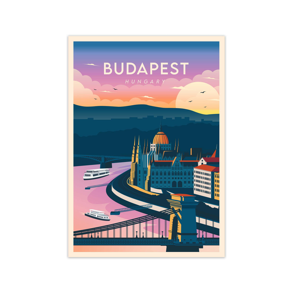 Budapest, Hungary Poster
