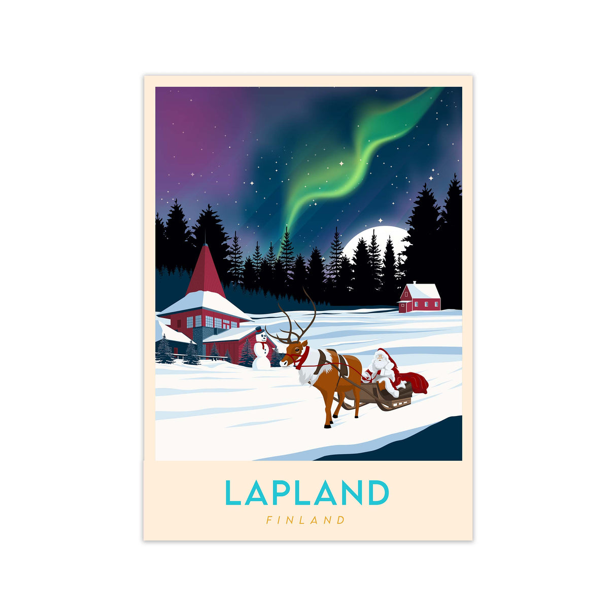 Lapland, Finland Poster