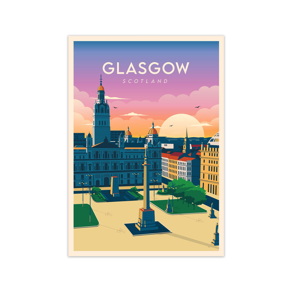 Glasgow, Scotland Poster