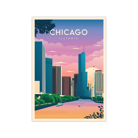 Chicago, Illinois Poster