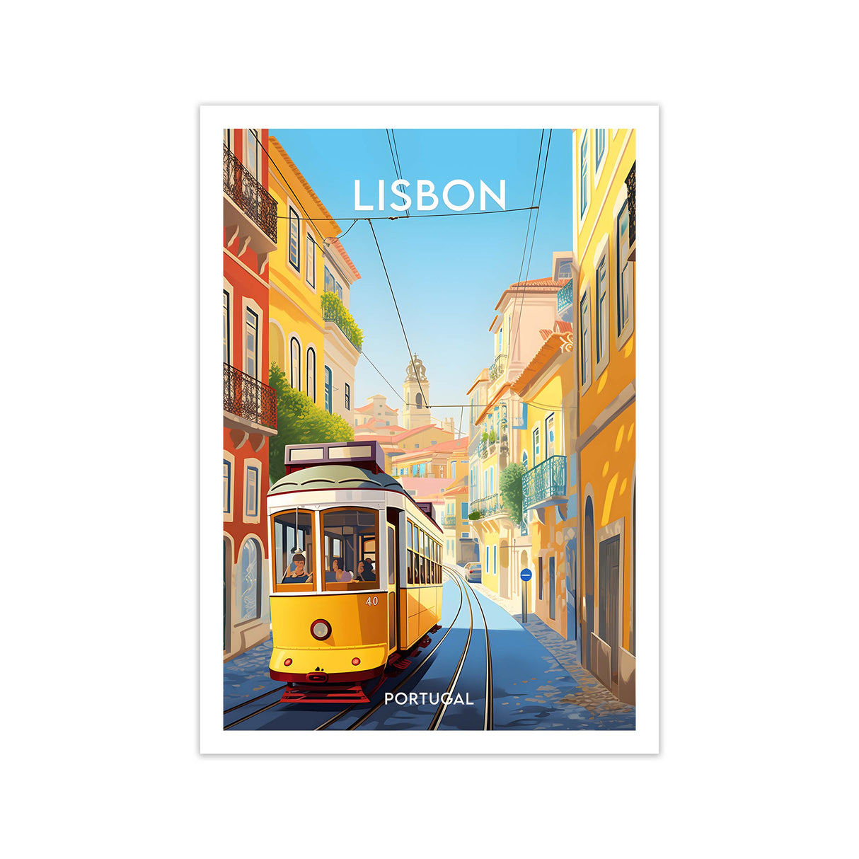 Lisbon, Portugal Poster