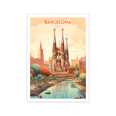 Barcelona, Spain Poster