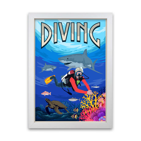 Diving Poster