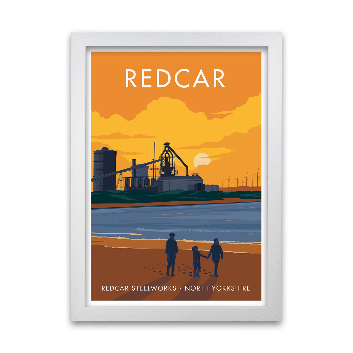Redcar Steelworks Poster