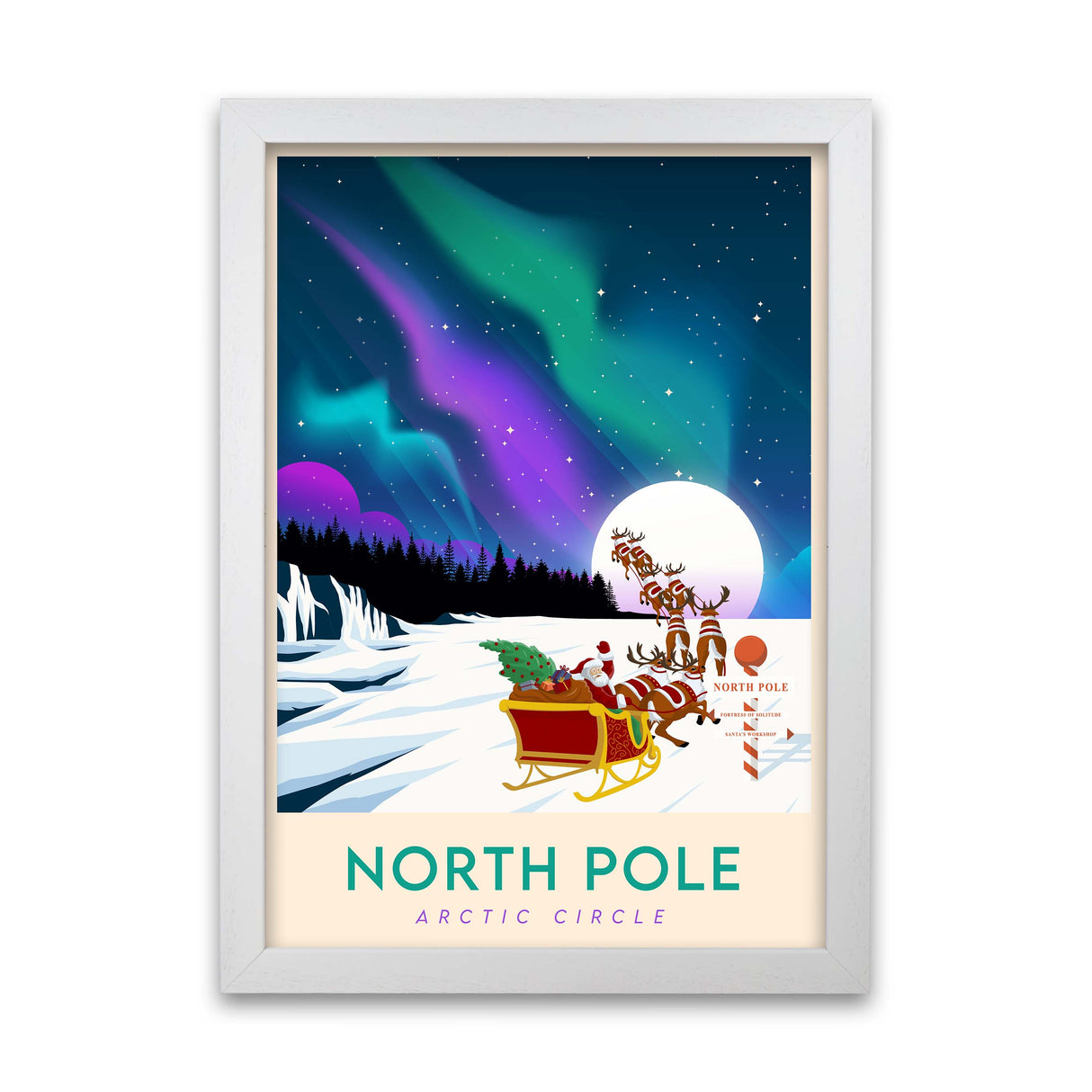 North Pole Poster