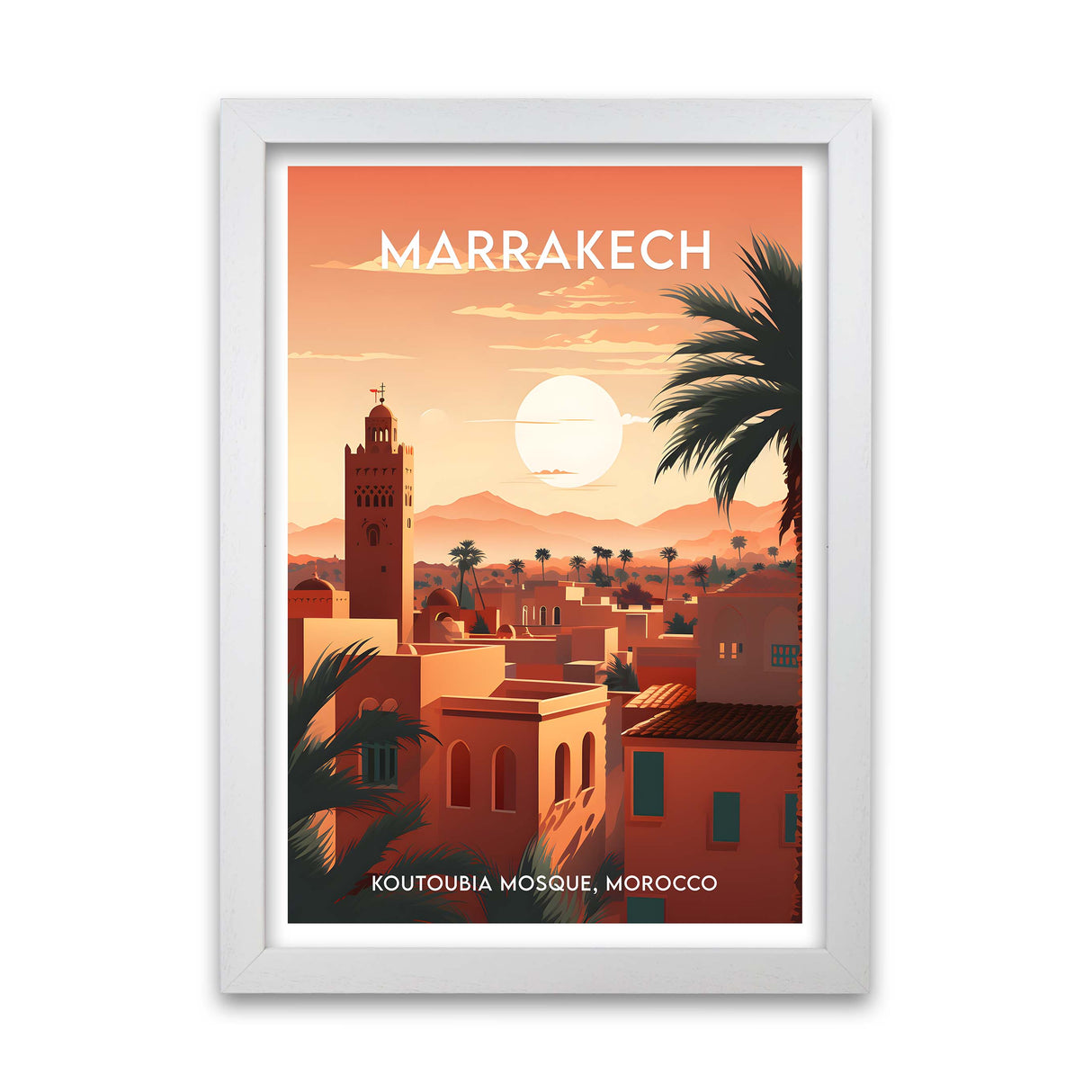 Marrakech, Morocco Poster