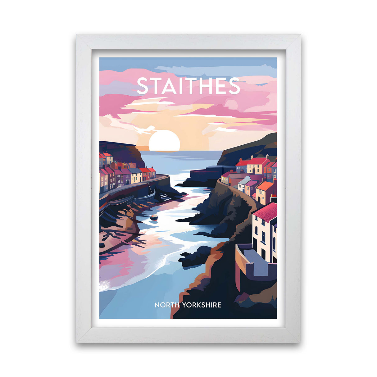 Staithes, North Yorkshire Poster